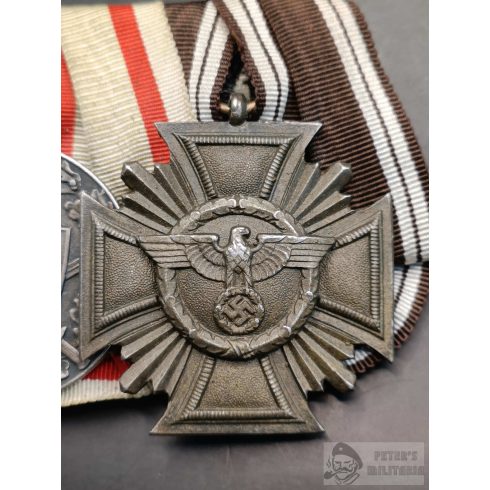 NSDAP parádépánt Magyar Háborús Emlékéremmel