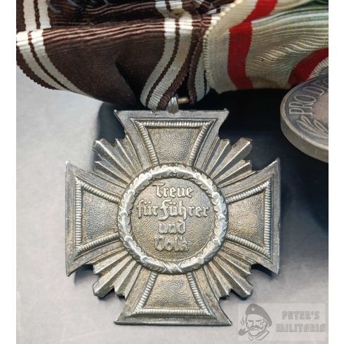 NSDAP parádépánt Magyar Háborús Emlékéremmel