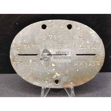 Wehrmacht dogtag - Infanterie L.S. Ers. und A. Btl. 9 