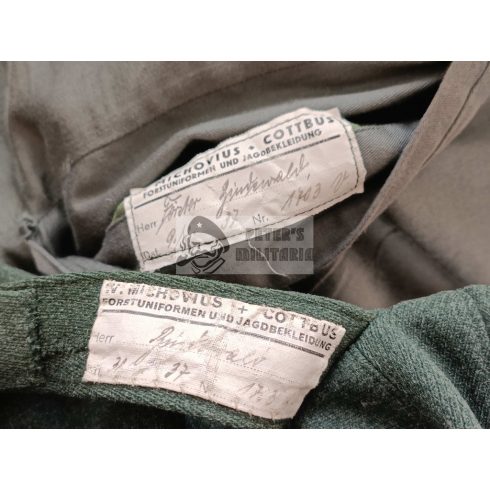 Deutscher Forstverein / Förster uniform set for one person