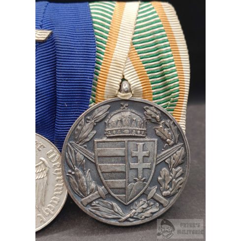 Wehrmacht parádépánt Magyar Háborús Emlékéremmel