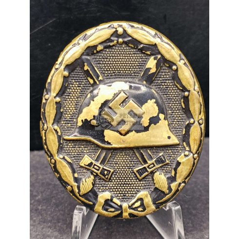 Black Wound badge - tombac