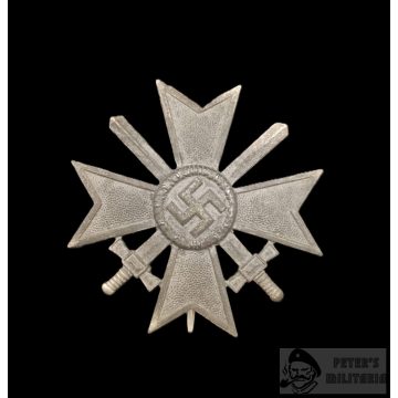   Háborús Érdemkereszt (KVK) I. osztály kardokkal - "3" Deumer