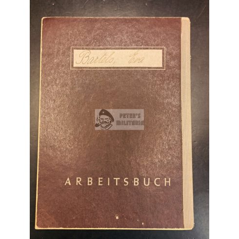 Arbeitsbuch / Munkakönyv hármas típus