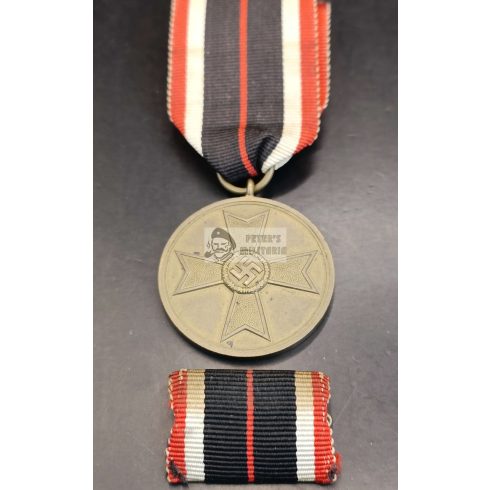 War merit medal with ribbonbar