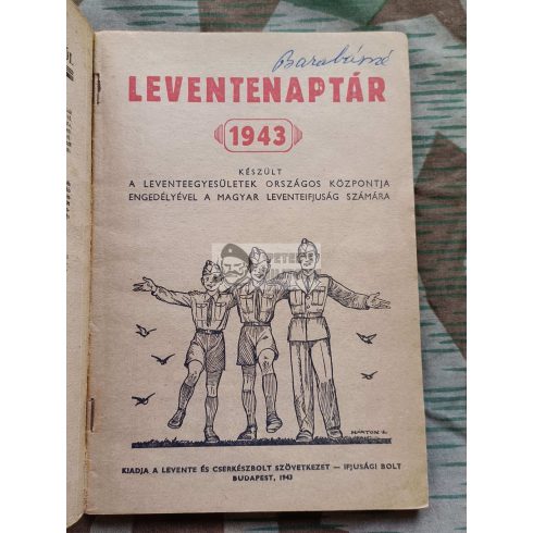 Levente naptár 1943