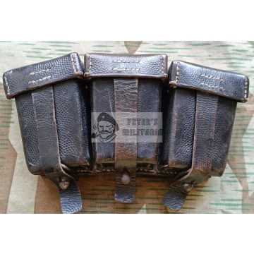 Wehrmacht K98 ammunition pouch - Max Müller 1941