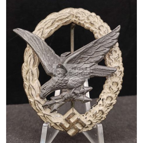 Luftwaffe Fedélzeti Rádiós és Lövészjelvény
