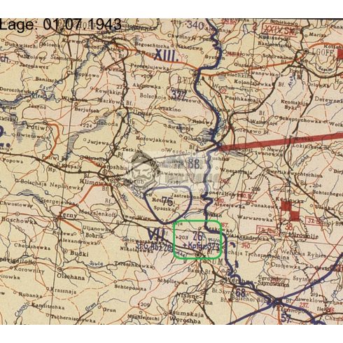 Tüzér kitüntetés adományozók egy személyhez - Vaskereszt, Keleti Front, Sebesülési