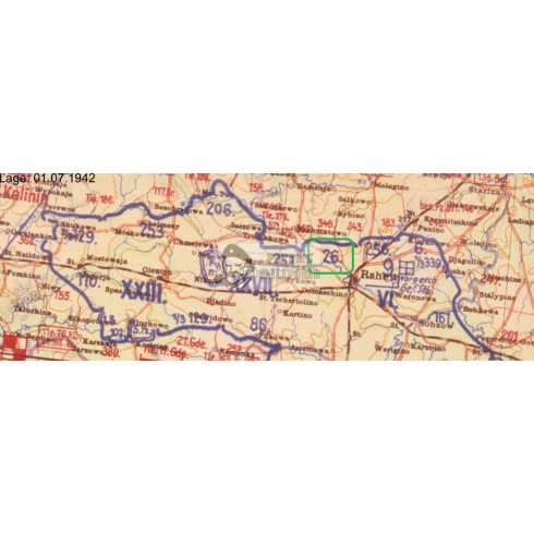 Tüzér kitüntetés adományozók egy személyhez - Vaskereszt, Keleti Front, Sebesülési