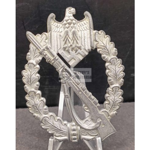 Infantry Assault badge Silver "C.W." - Carl Wild