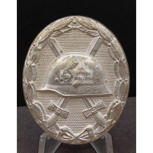 Silver Wound Badge "107" Carl Wild