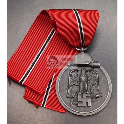 Eastern Front medal "6" Fritz Zimmermann
