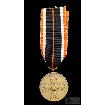 Kriegsverdienstmedaille - narancs szalagon