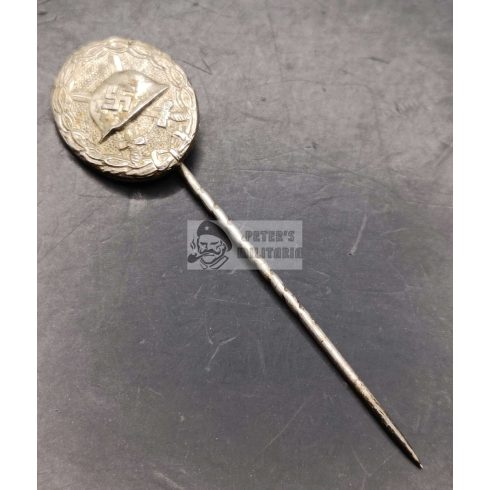 Silver Wound Badge miniature - 16 mm