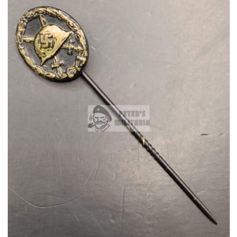 Fekete Sebesülési jelvény miniatűrök