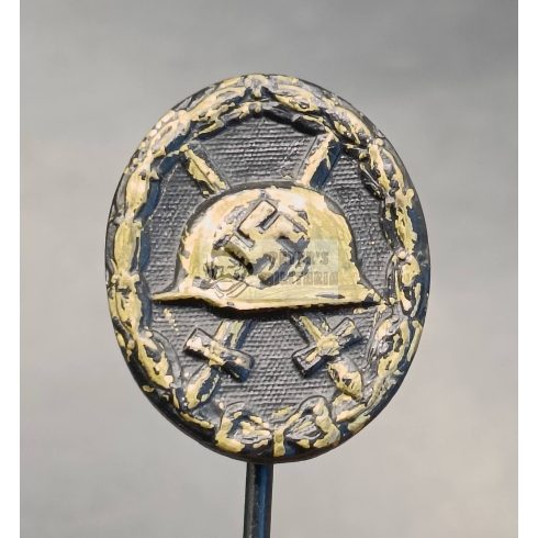Fekete Sebesülési jelvény miniatűrök