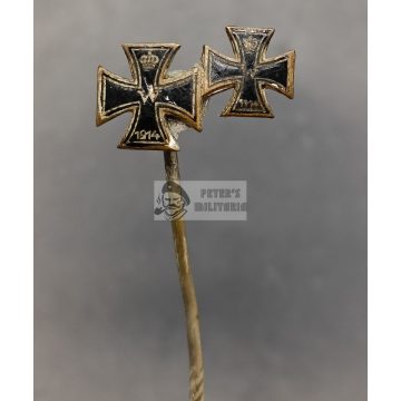 Vaskereszt I. és II. osztály 1914 mini
