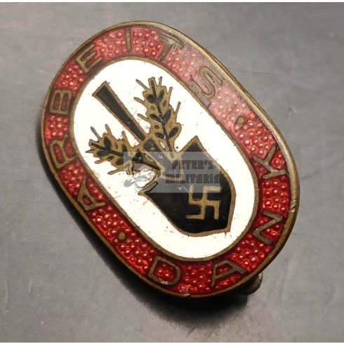Arbeits Dank membership badge "HA" Hermann Autich
