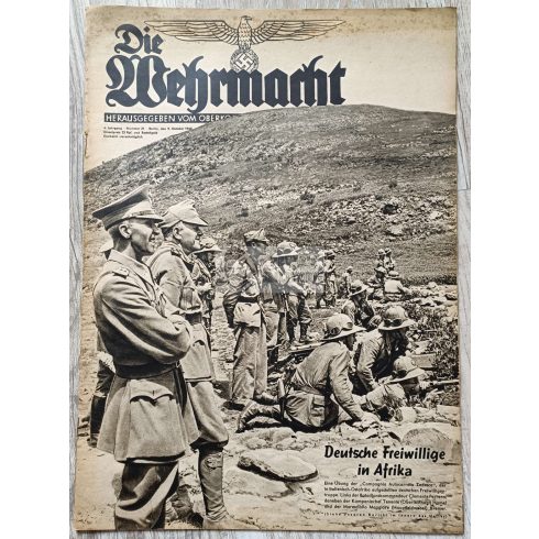 Die Wehrmach newspaper / Deutsche Freiwillige in Afrika