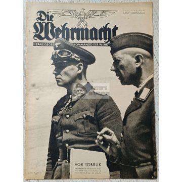 Die Wehrmach newspaper / Vor Tobruk