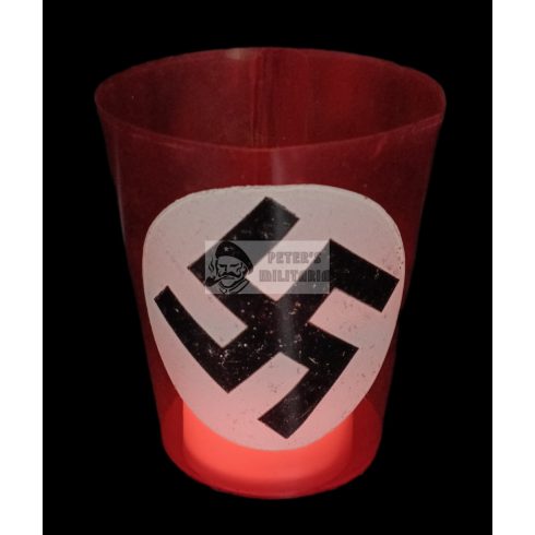 Patrióta mécsestartó 