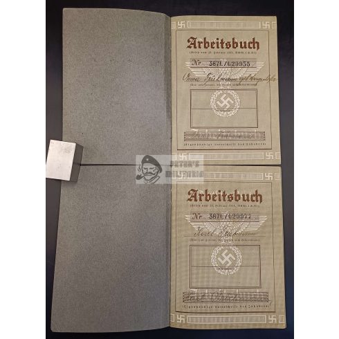 Családi igazolvány csomag - Arbeitsbuch és Kennkarte