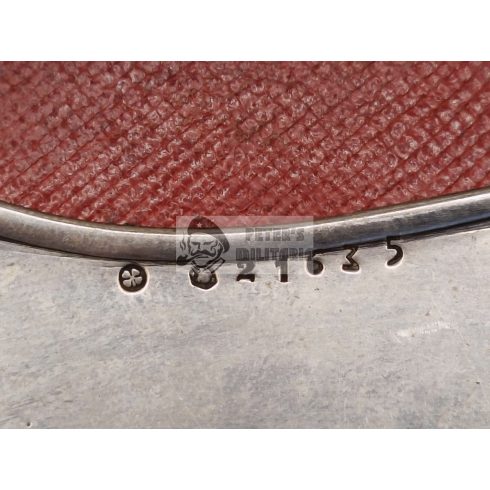 Egyetemek Kórház Egylete ezüst tartó dobozában - Horthy kor