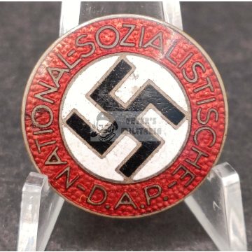   NSDAP tagsági jelvény "M1/34" - Karl Wurster, Markneukirchen