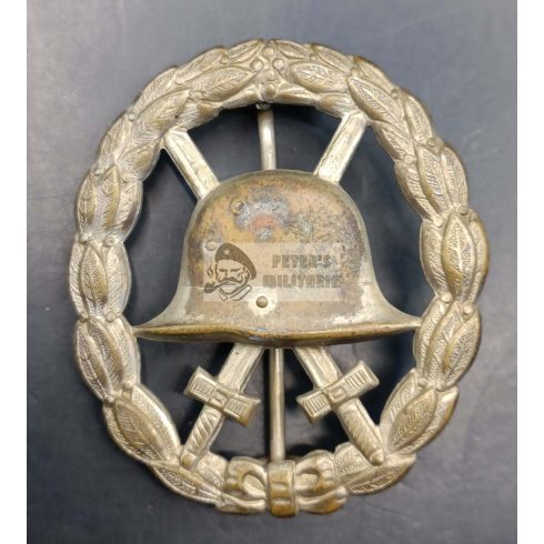 Sebesülési jelvény ezüst fokozat 1918 - "cut out"
