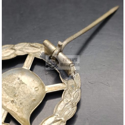 Sebesülési jelvény ezüst fokozat 1918 - "cut out"
