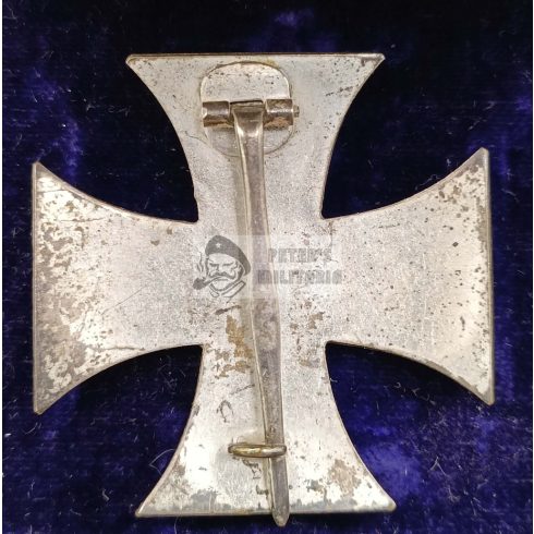 Vaskereszt 1914 I. osztály dobozában - Wilhelm Deumer