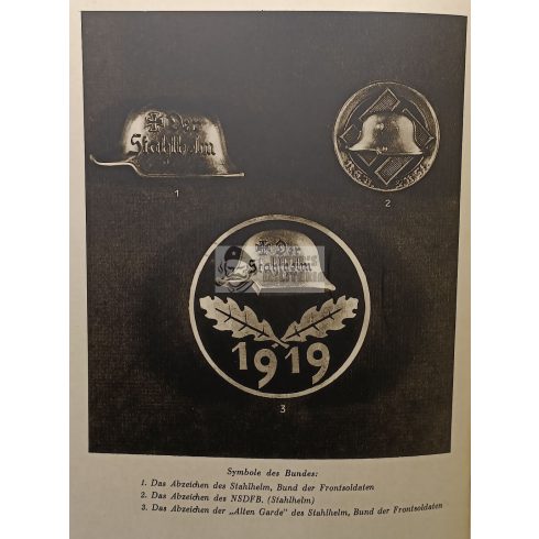 Der Stahlhelm tagsági kitűző "N&H"