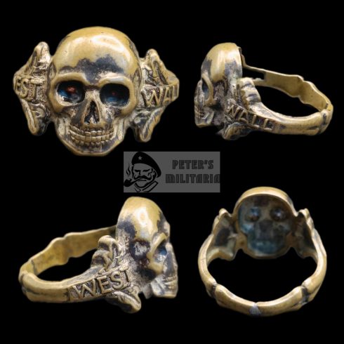 West Wall Skull ring