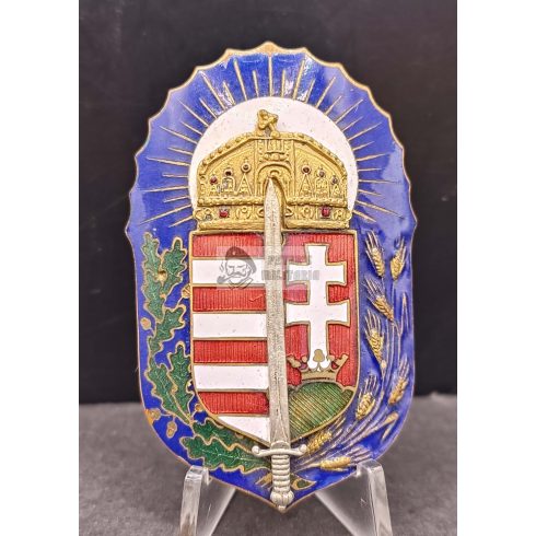 Horthy Vitézi Jelvény "Boczán Gy., Budapest"
