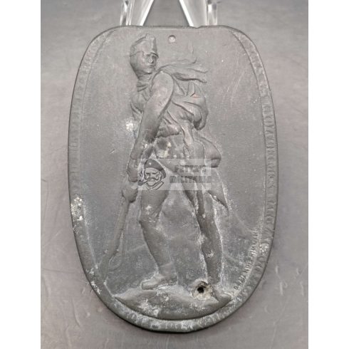 Cap badge of the Royal Hungarian 30th Infantry Regiment (Budapest)