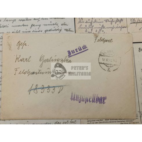 Sztálingrádi tábori posta - 384. Gyaloghadosztály
