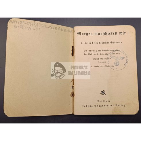 Morgen marschieren wie - Katonai énekeskönyv