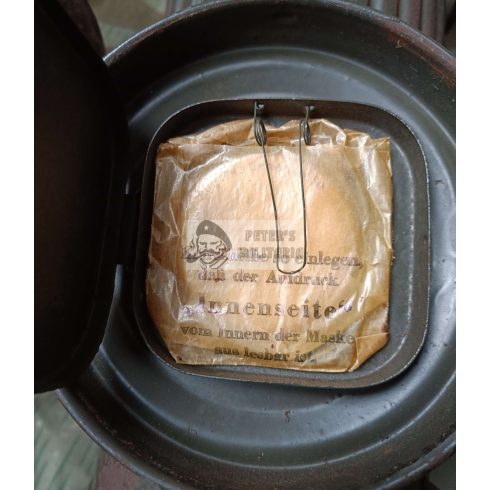 Wehrmacht gázálarc szett - Pz. Schütze