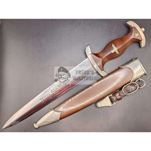 M33 SA dagger - early Friedrich Dick, Esslingen "Sw" SA Gruppe
