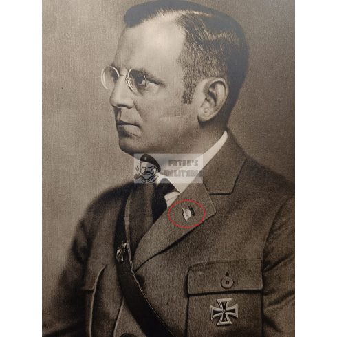 Der Stahlhelm tagsági kitűző "N&H"