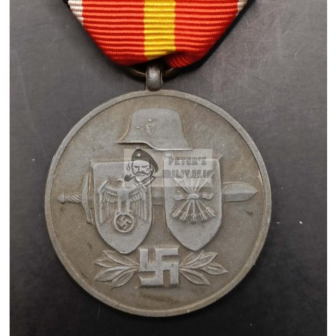 Kék Hadosztály medál "1" Deschler