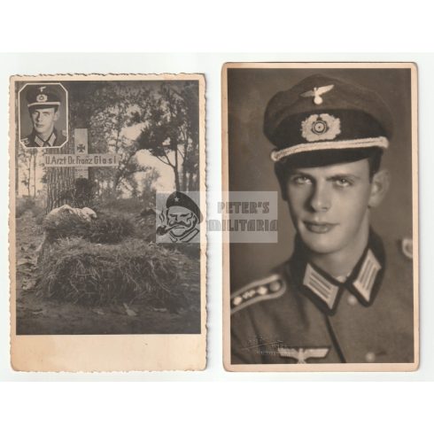 Wehrmacht orvosi fotó páros
