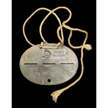 Wehrmacht Landesschützen dogtag