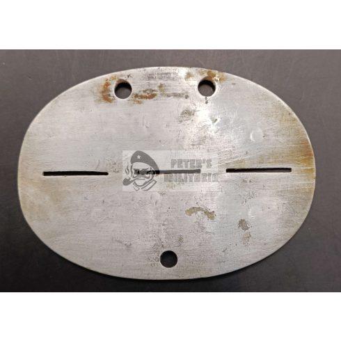 Luftwaffe dogtag - L.W. Bau Kompanie 11./XI