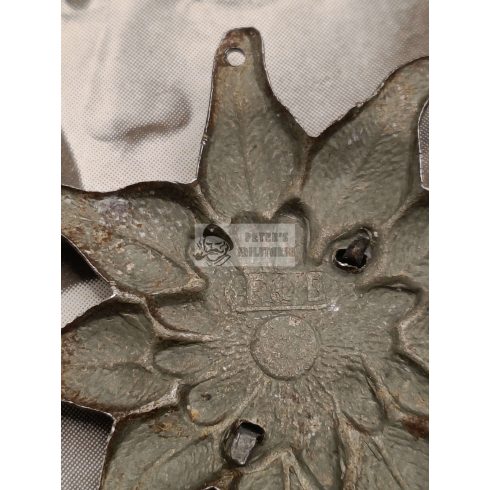 Gebirgsjäger Edelweiss halálozási értesítővel