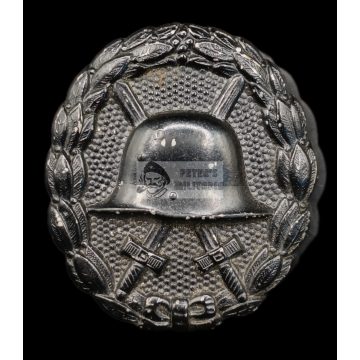 Sebesülési jelvény Fekete fokozat 1918