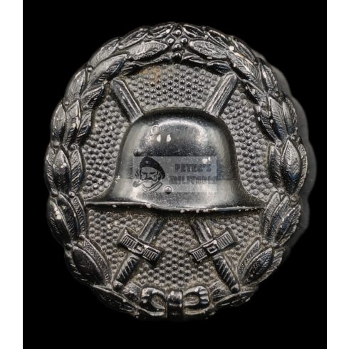 Sebesülési jelvény Fekete fokozat 1918