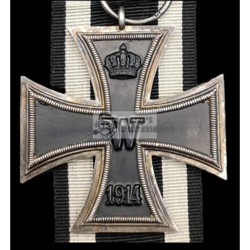 Vaskereszt II. osztály 1914 "G" Godet