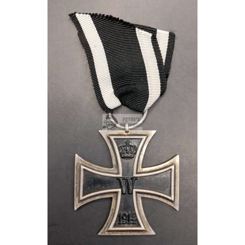 Vaskereszt II. osztály 1914 "EW" - E. Wichmann